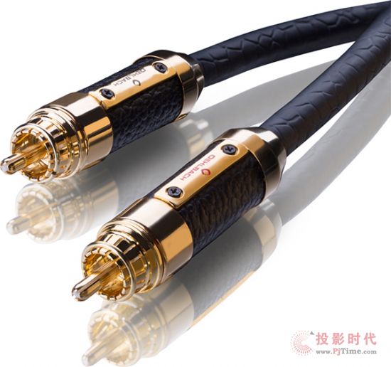 導體采用單結晶無氧銅：Oehlbach XXL Black Connection Master訊號線