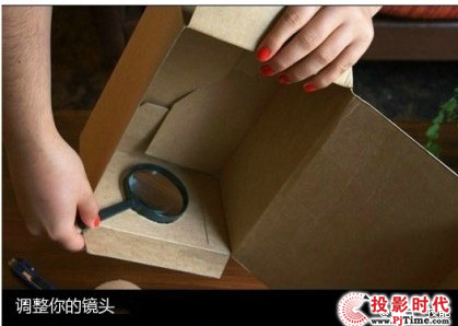 創意開掛 教你如何手工制作手機投影機