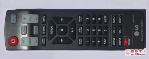    LG對NB4540遙控器