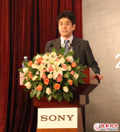 索尼安防事業(yè)部部長田中裕司先生