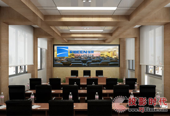瑞屏DLP激光無縫大屏幕應用于城市治安管理監控中心