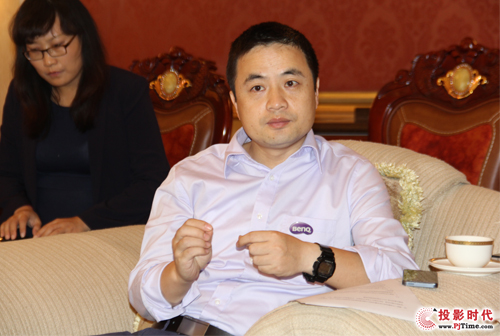 明基投影機事業部總監黃振宇先生