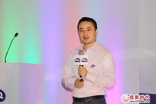 明基中國投影機事業部總監黃振宇