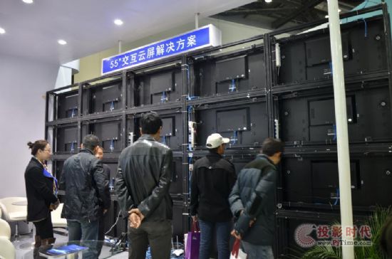 賽普云屏照耀INFOCOMM 2015
