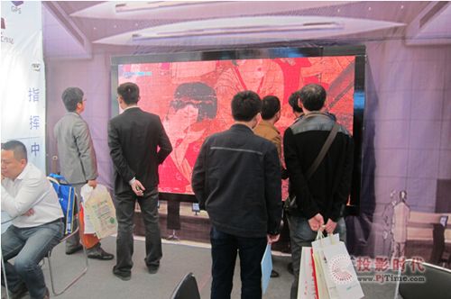 卓華光電微間距LED屏濟南安防展首秀