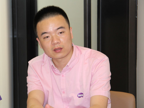 明基中國投影機事業部產品經理端木曉斌先生
