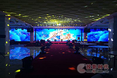 INFOPLAY融合技術應用于某酒店宴會廳