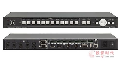 克萊默在美國InfoComm展上推出切換器新品VP−444
