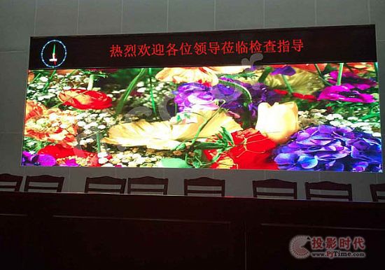德彩S-251高清LED屏進駐海南某部隊