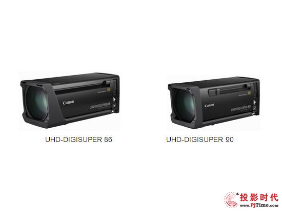 佳能首次推出兩款UHD-DIGISUPER系列4K外攝箱式變焦鏡頭