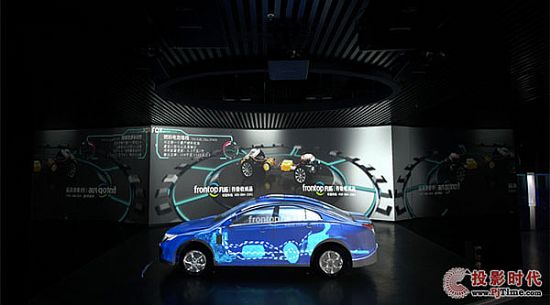 近日，國內首家以“混合動力科技”為主題的展館——湖南科力遠混合動力科技館在長沙麓谷產業園建成竣工。展館采用了安恒集團代理的11臺松下PT-FD601CL投影機，運用了先進的3D立體投影等技術，結合仿真