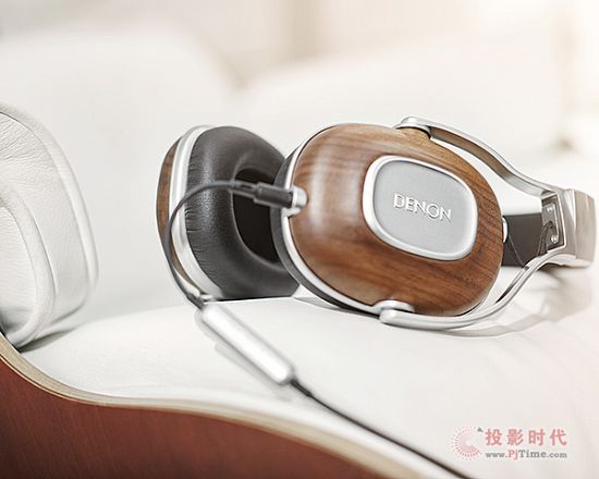 胡桃木手工雕刻：天龍Denon AH-MM400頭戴式耳機