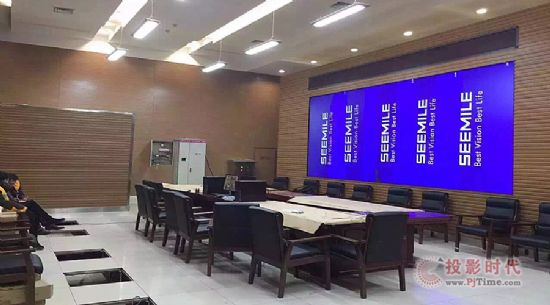 為鐵路安保丨視美樂激光投影大屏助力鄭州高鐵應急指揮中心
