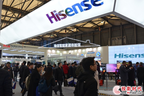 AWE上的海信黑科技：超畫質、激光顯示、體感交互