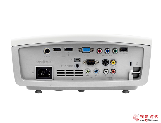 Vivitek(麗訊)H1186接口豐富支持MHL連接功能