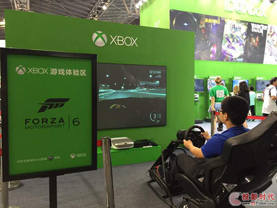 從未如此之大如此明亮 明基i920超投電視現場體驗