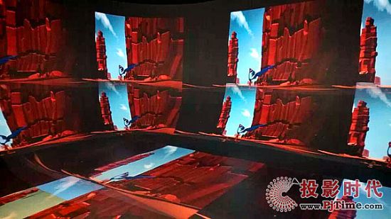 科視應用于國內首個“碗形CAVE”——鹽城智慧城市展廳項目