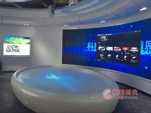 樂麗投影機為廣西石墨烯研究院展覽館添彩