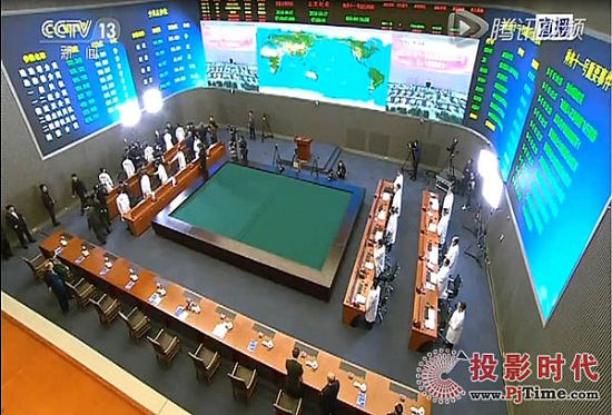 三思內(nèi)蒙古公安廳交警總隊(duì)指揮調(diào)度中心監(jiān)控屏