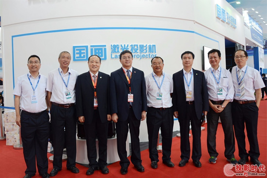 珠海航展 中航國畫系列激光投影機持續吸睛