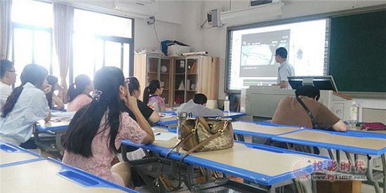 巧用電子白板制作教學課件——印天電子白板廈門六中教學專項培訓會