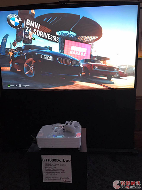 奧圖碼在2017CES上推出激光、HDR10、4K UHD超短焦家庭影院投影機
