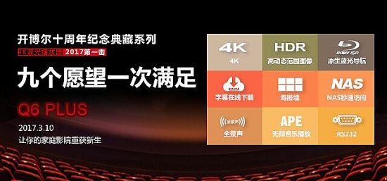 3月6日上天貓預訂千元機王開博爾Q6 Plus“以一抵百”