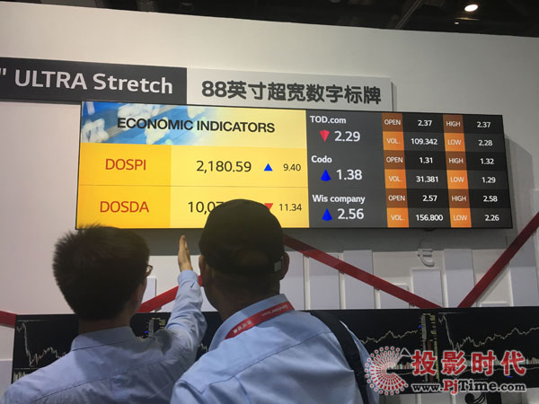 88英寸超寬數(shù)字標(biāo)牌顯示器新品