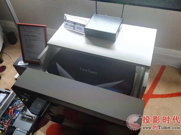 優派激光電視PT164亮相上海SIAV