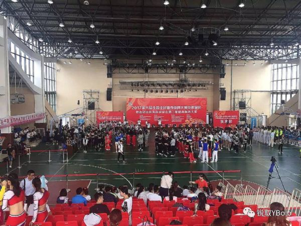 全民健身操舞大賽安徽賽區隆重舉行，銳取yCat直播現場激烈角逐！
