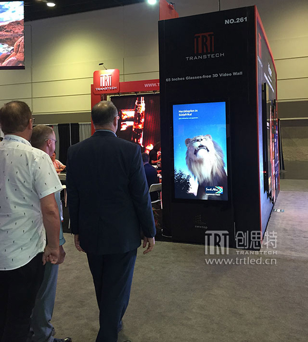 創思特閃耀2017美國Infocomm，抒寫“中國制造，國際品質”新篇章
