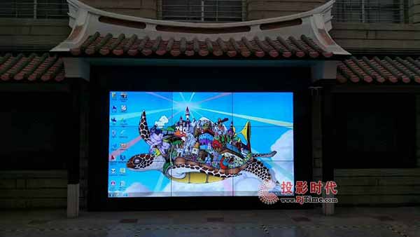 飛利浦液晶拼接墻登陸廈門博物館