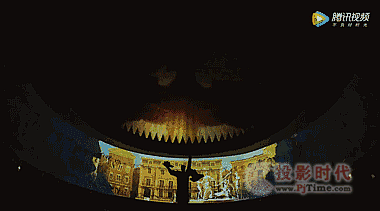 俄羅斯衛(wèi)國(guó)戰(zhàn)爭(zhēng)博物館 超霸氣穹頂投影引全球驚嘆