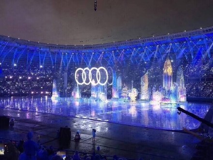 天津奧體的海市蜃樓：3D全息投影的盛宴