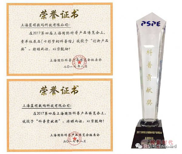 上海科博會 藍碩科技獲雙項大獎！