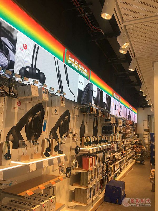 創意“視界” 優景大屏落戶倫敦國際機場免稅店