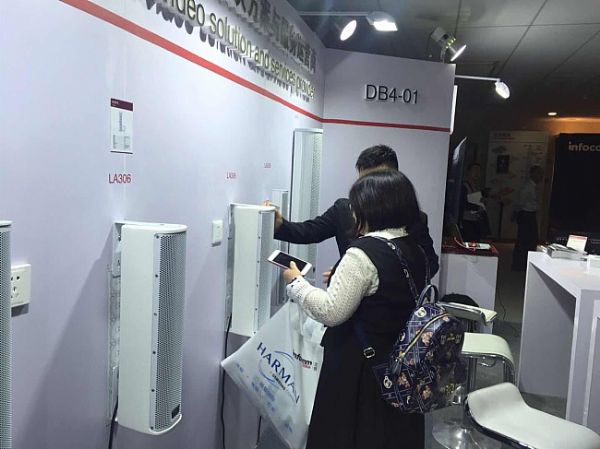 音王首次參加北京Infocomm 20路緊湊型數字調音臺吸人氣