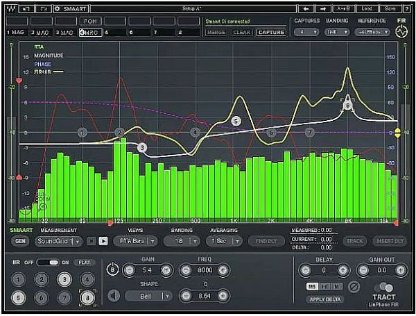 Waves TRACT 音響系統校準插件發布