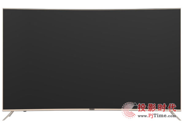 海爾55英寸4K曲面新款電視Q55X31J