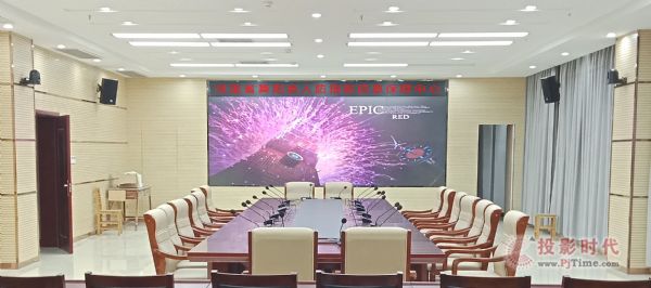 CECV60寸DLP大屏幕走進河南省舞陽縣人防指揮信息保障中心