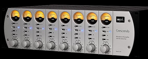 SPL 發(fā)布 Crescendo 120V 八通道話放