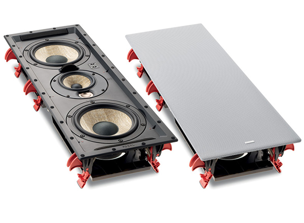 不用工具即可安裝：Focal 300IWLCR6嵌入式音箱