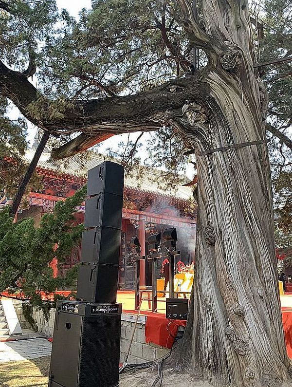 SE Audiotechnik M-F3A Pro為清明公祭軒轅黃帝典禮發(fā)聲