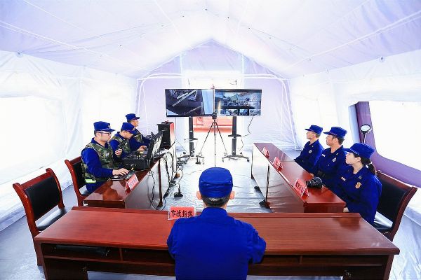 橙色再襲 華平全力保障四省火熱開展跨區域地震實戰拉動演練