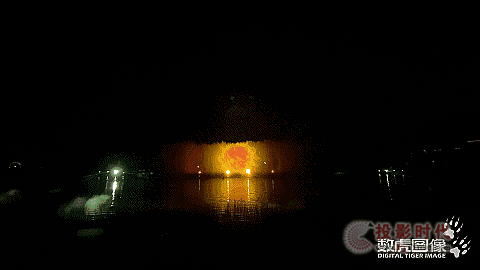 多媒體光影水秀詮釋湯山溫泉古老傳說(shuō)