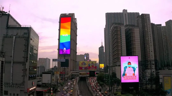 洲明707㎡透明屏點亮天津“水立方”，煥活城市生命力！