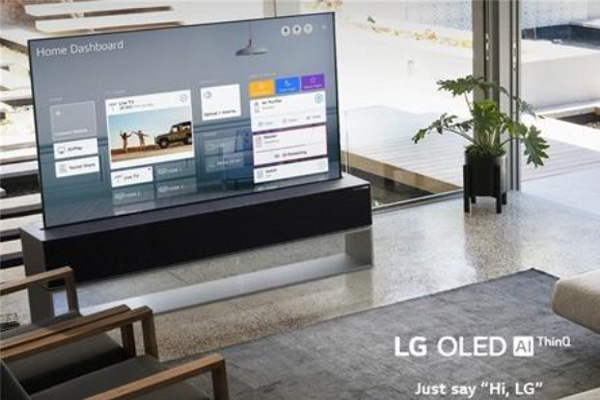LG可卷式電視售價高達1億韓元 貴的有點離譜
