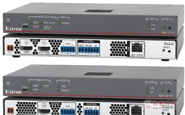 Zh؂شWû Extron NAV ϵyͽ̌Wվ