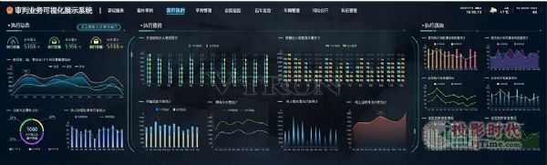 威創“智慧法院”可視化解決方案