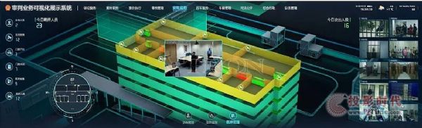 威創“智慧法院”可視化解決方案